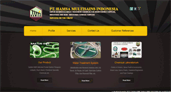 Desktop Screenshot of hamsamultisains.com